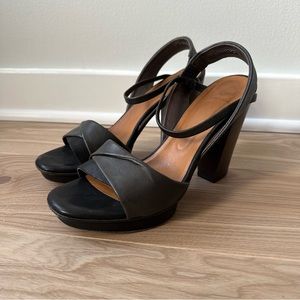 Coclico Uli Heel Sandals Shadow-Black | Size: 39